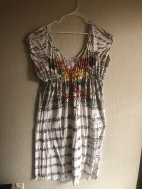 Always For Me Sport Floral Swim Cover-up Dress Size 2X